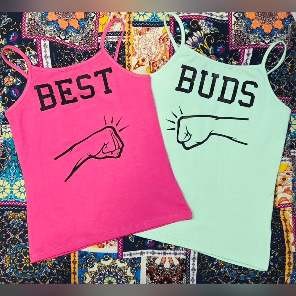 NWT Best Buds Tank Tops Set